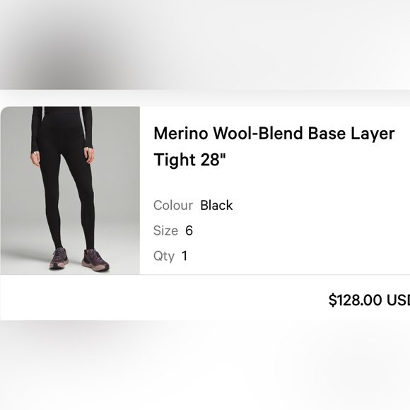 lululemon athletica Pants - Lululemon Merino Wool Blend legging